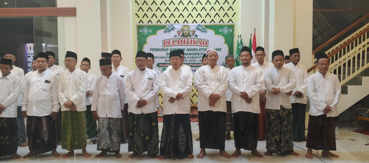 Estafet Perjuangan Dimulai: Ust. Sulkhani Resmi Pimpin PRNU Bonangrejo Masa Khidmat 2025-2030